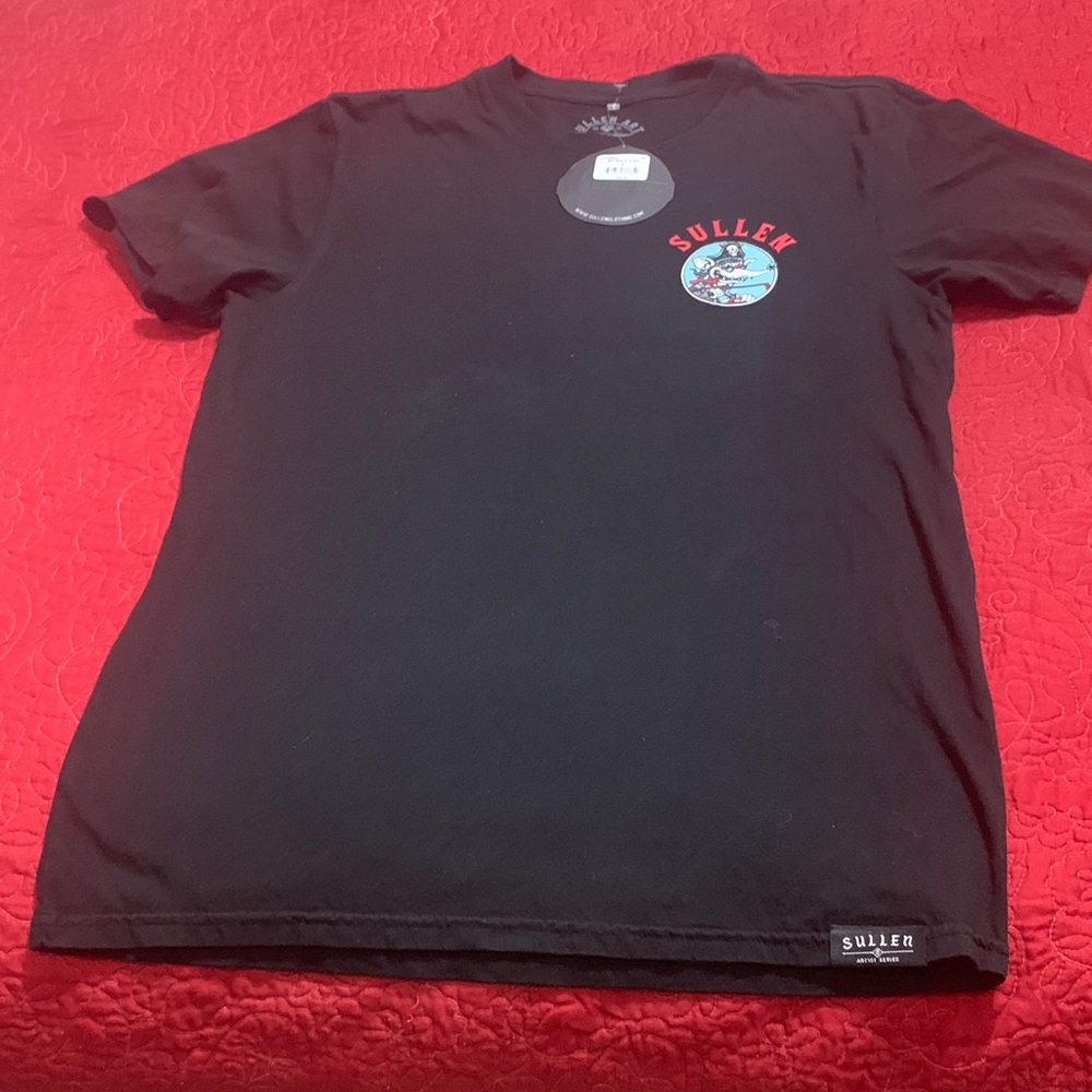 NWT Sullen Art Collective Rat Rod Racing Club Black TShirt Size Medium